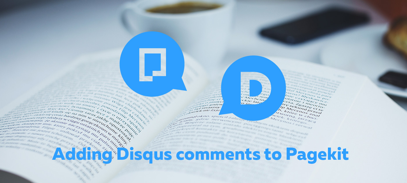 How to add Disqus comments in Pagekit