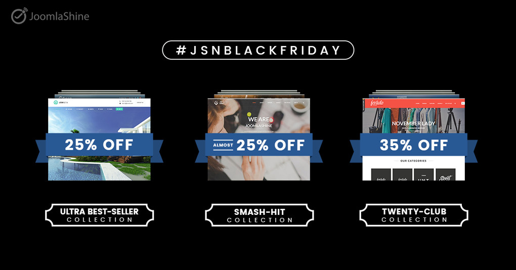 JoomlaShine Black Friday discount 2015