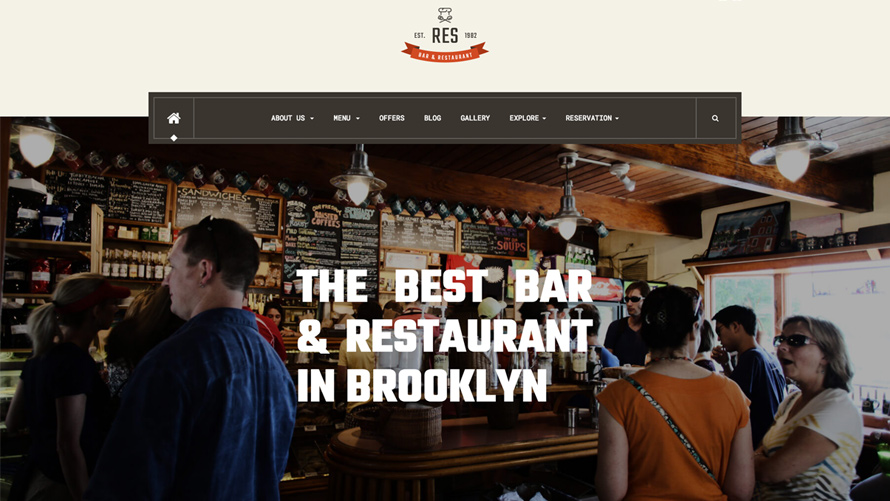 JA Restaraunt - Responsive Restaurant Joomla template