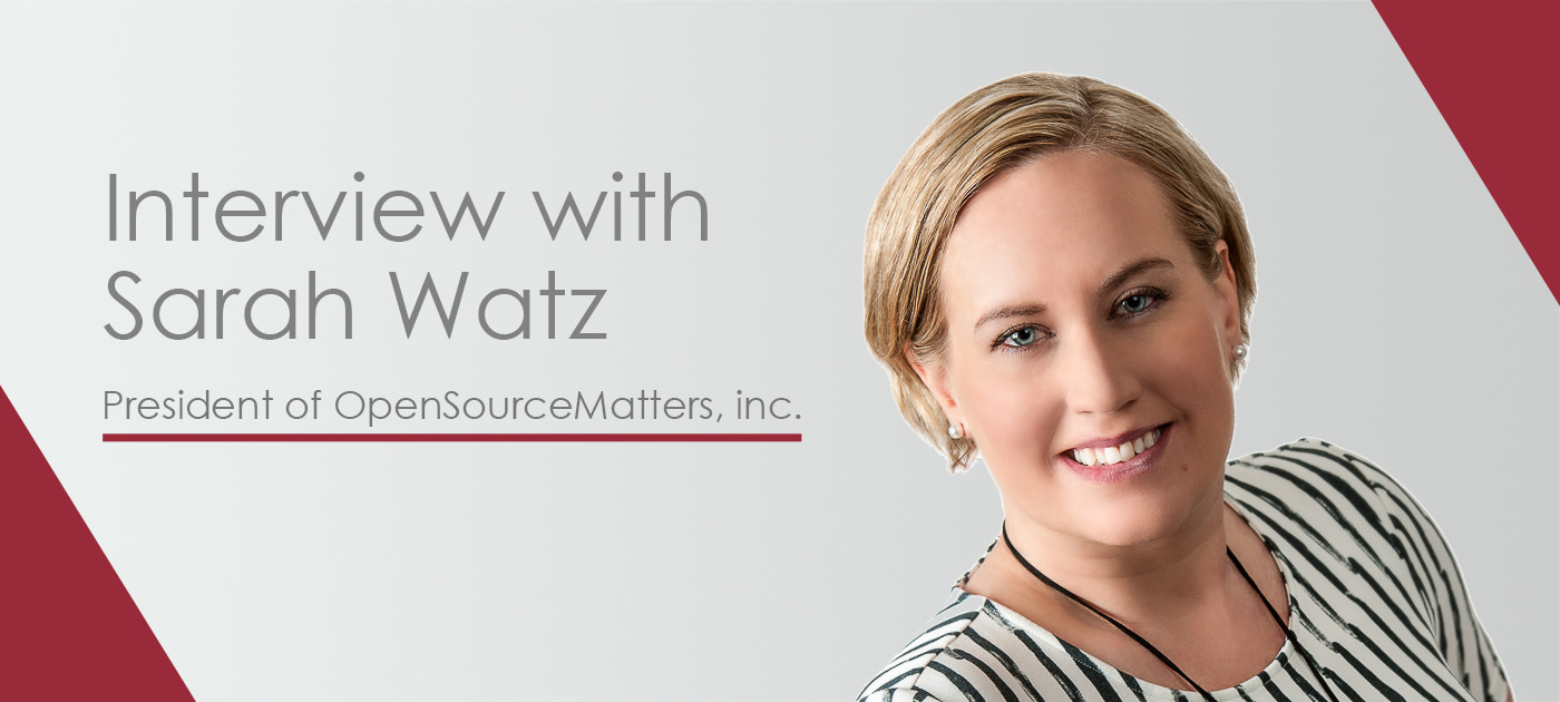 Meet Sarah Watz: interview with OSM President